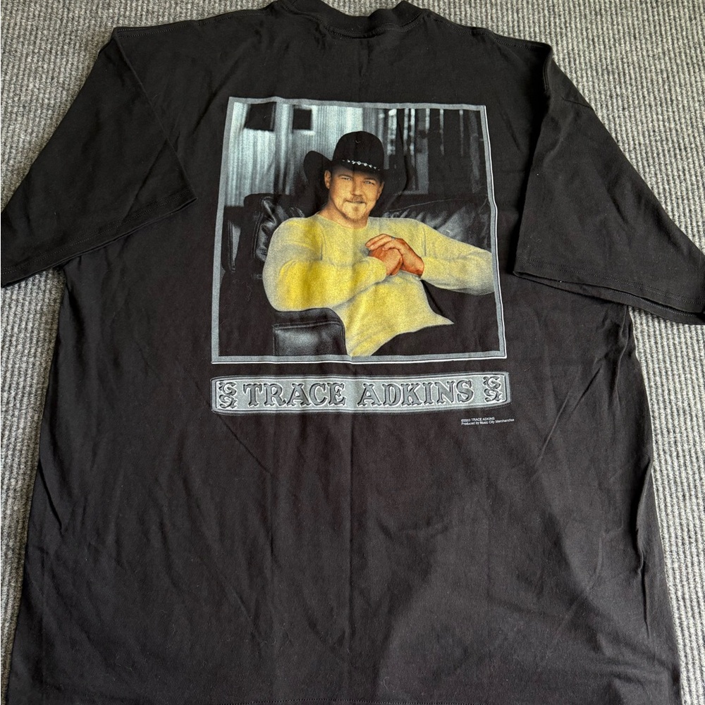 2003 Trace Atkins Shirt Size XXL